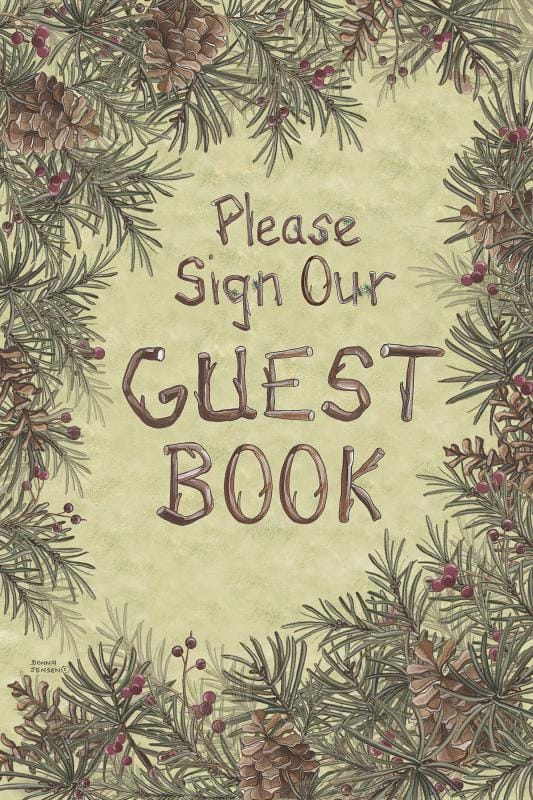 Pine and Berries Guest Book - Shelburne Country Store