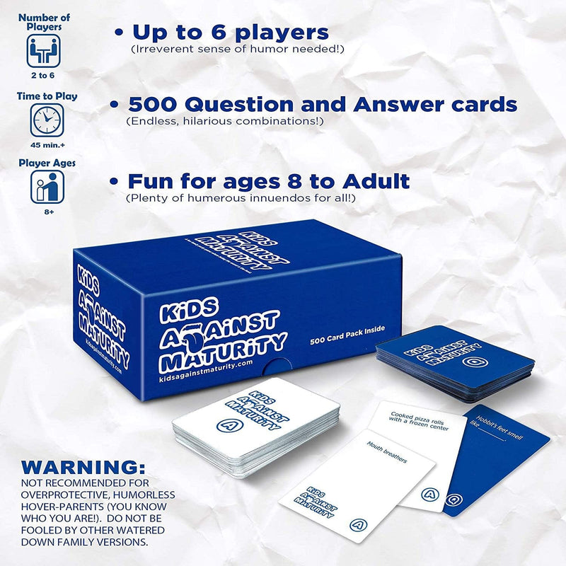 Kids Against Maturity Card Game - Shelburne Country Store