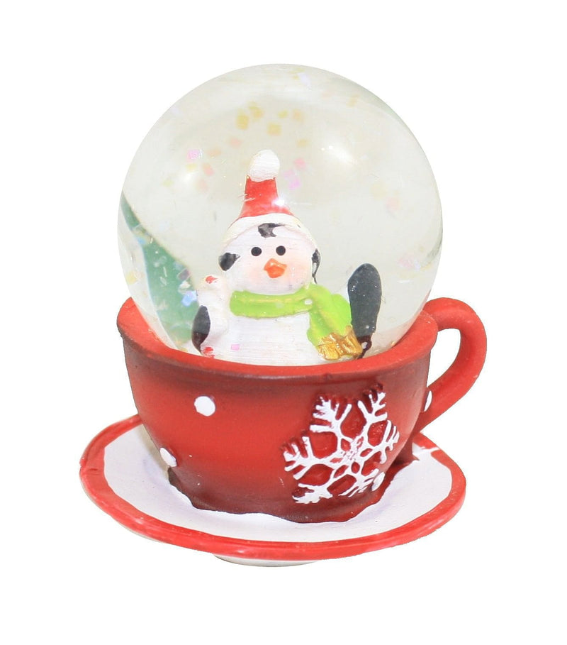 Teacup Snow Globe - - Shelburne Country Store