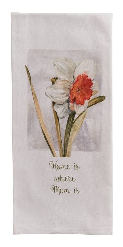 Home Is Where Mom Is Printed Dishtowel - Shelburne Country Store