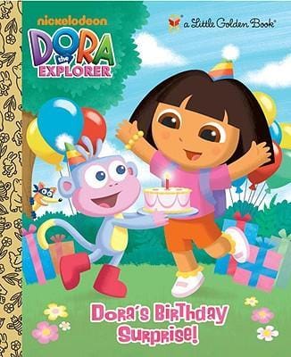 Doras Birthday Surprise Little Golden Book - Shelburne Country Store