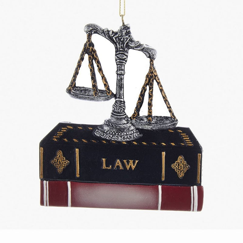Scales of Justice Lawyer Ornament - Shelburne Country Store
