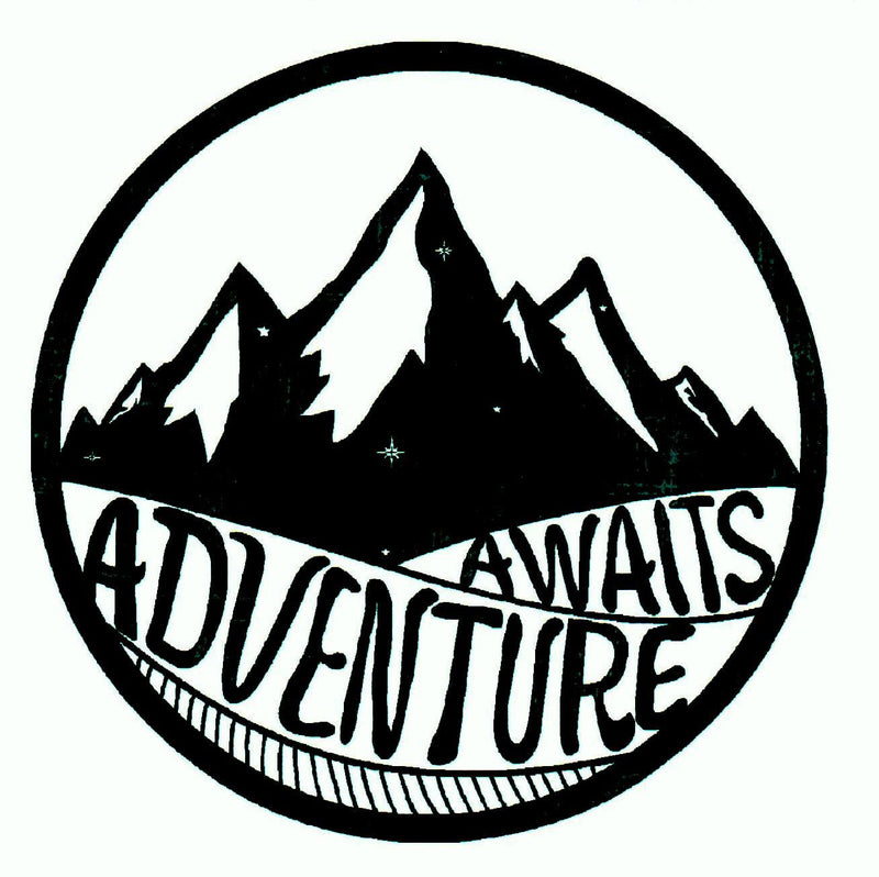 Mountains Adventure Awaits Sticker - Shelburne Country Store