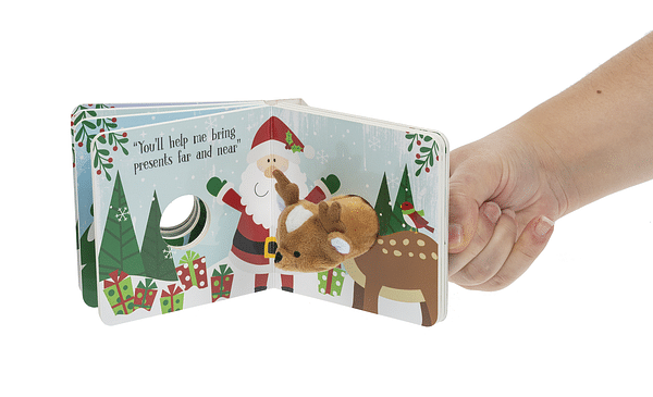 The Little Reindeer - Finger Puppet Book - Shelburne Country Store