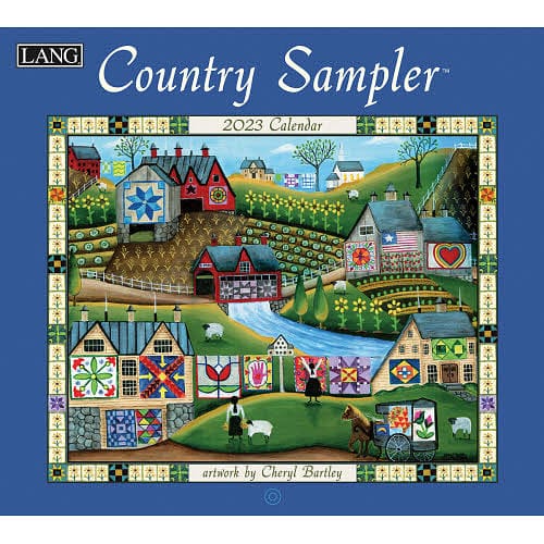 Country Sampler 2023 Wall Calendar - Shelburne Country Store