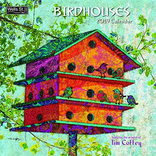2019 Birdhouses - 12x12 Calender - The Country Christmas Loft