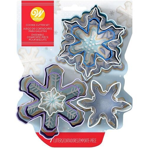 Snowflake Cookie Cutter Set of 7 - Shelburne Country Store