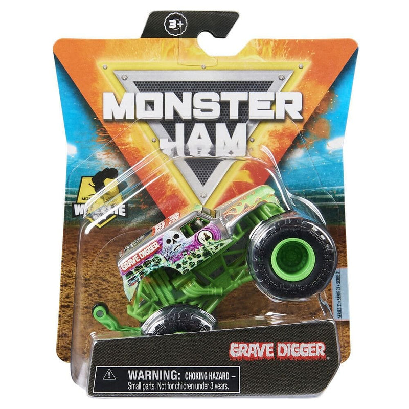 Monster Jam Die-Cast Monster Truck (1:64 scale) - Grave Digger - Shelburne Country Store