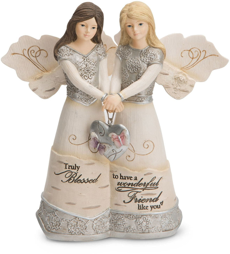 Elements Double Angel Friendship Figurine - Shelburne Country Store