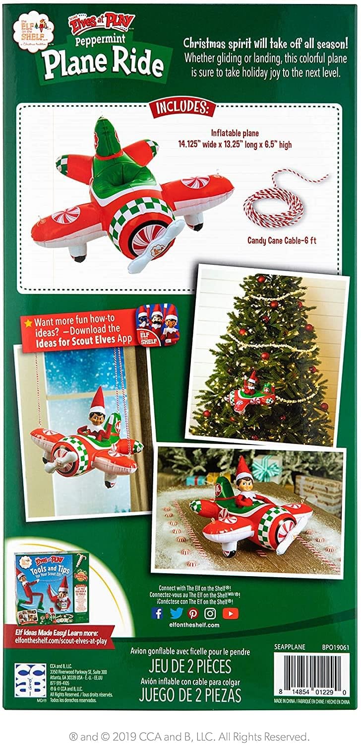 Elf on the Shelf Peppermint Plane Ride - Shelburne Country Store