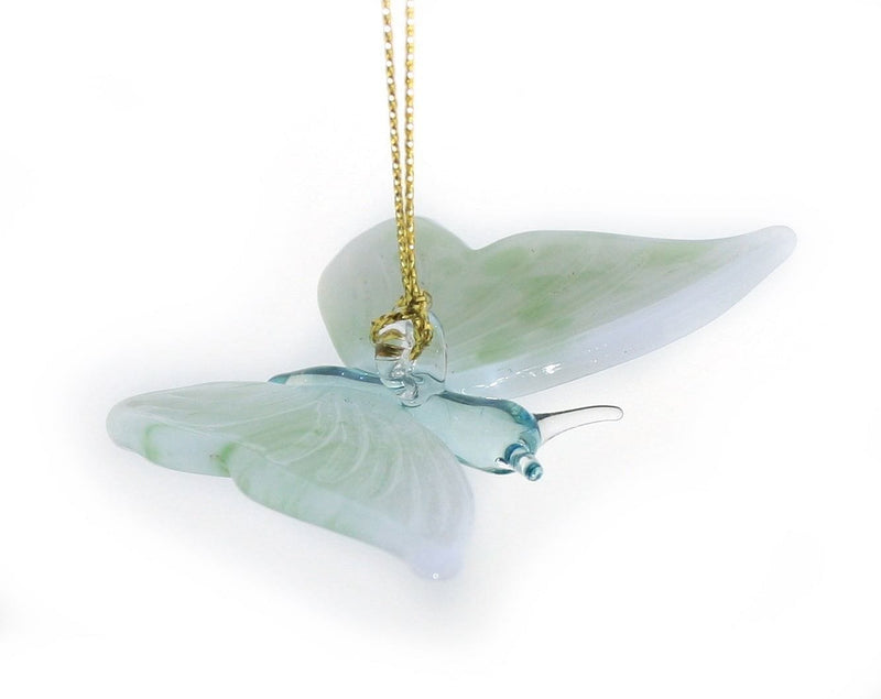 Blown Glass Butterfly Ornament - Shelburne Country Store