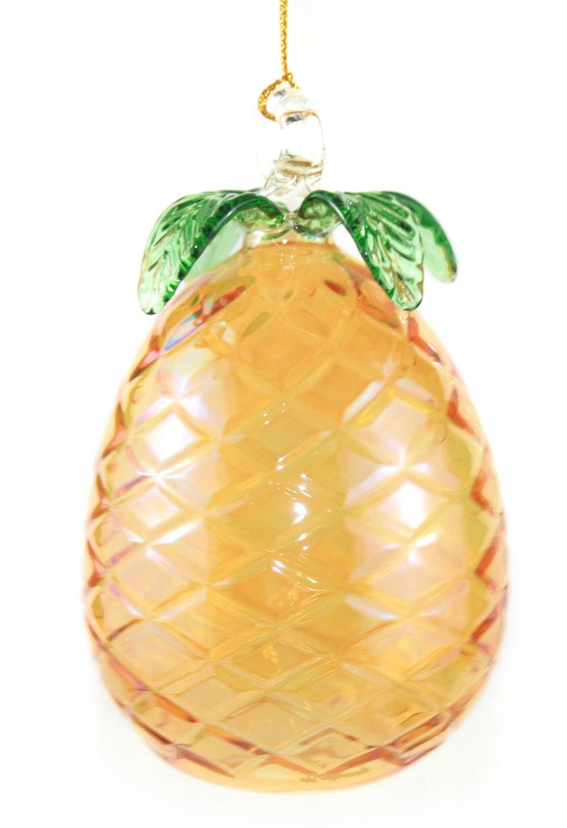 Blown Egyptian Glass Pineapple Ornament - Shelburne Country Store