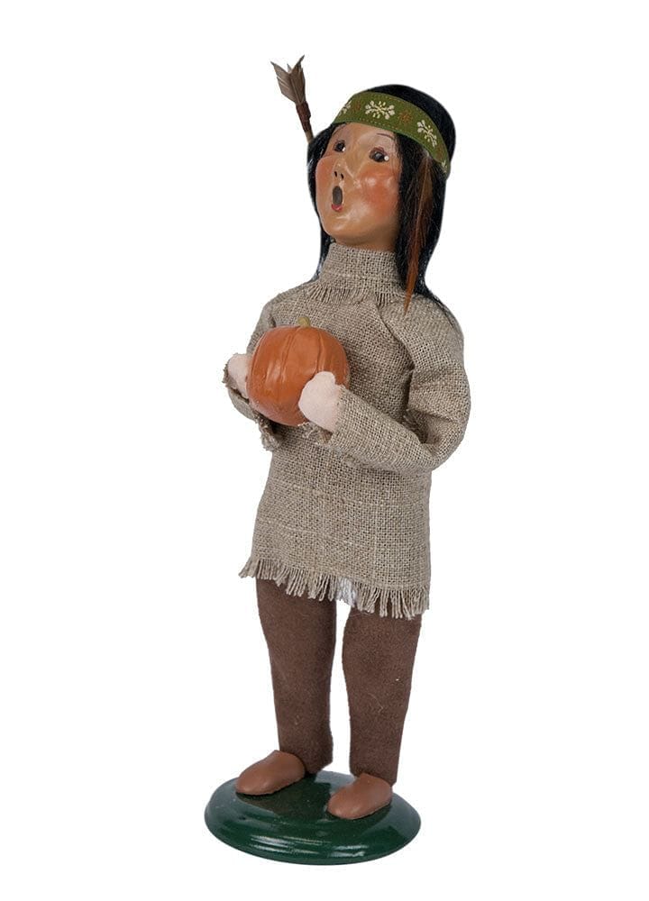 Native American Boy Figurine - Shelburne Country Store