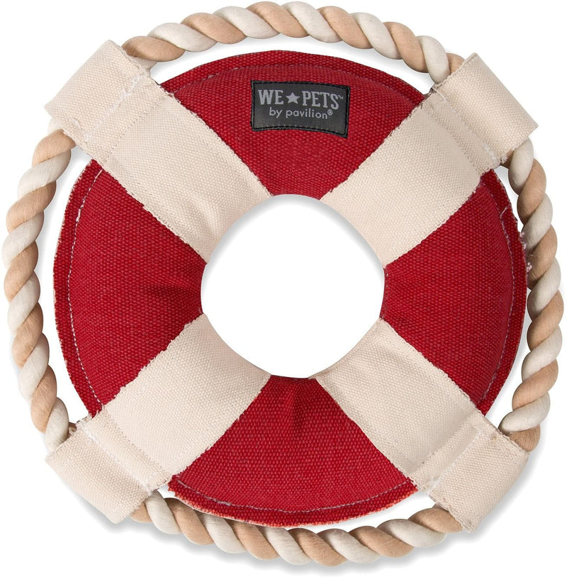 Best Rescue Ever - 11" Canvas Dog Toy on Rope - Shelburne Country Store