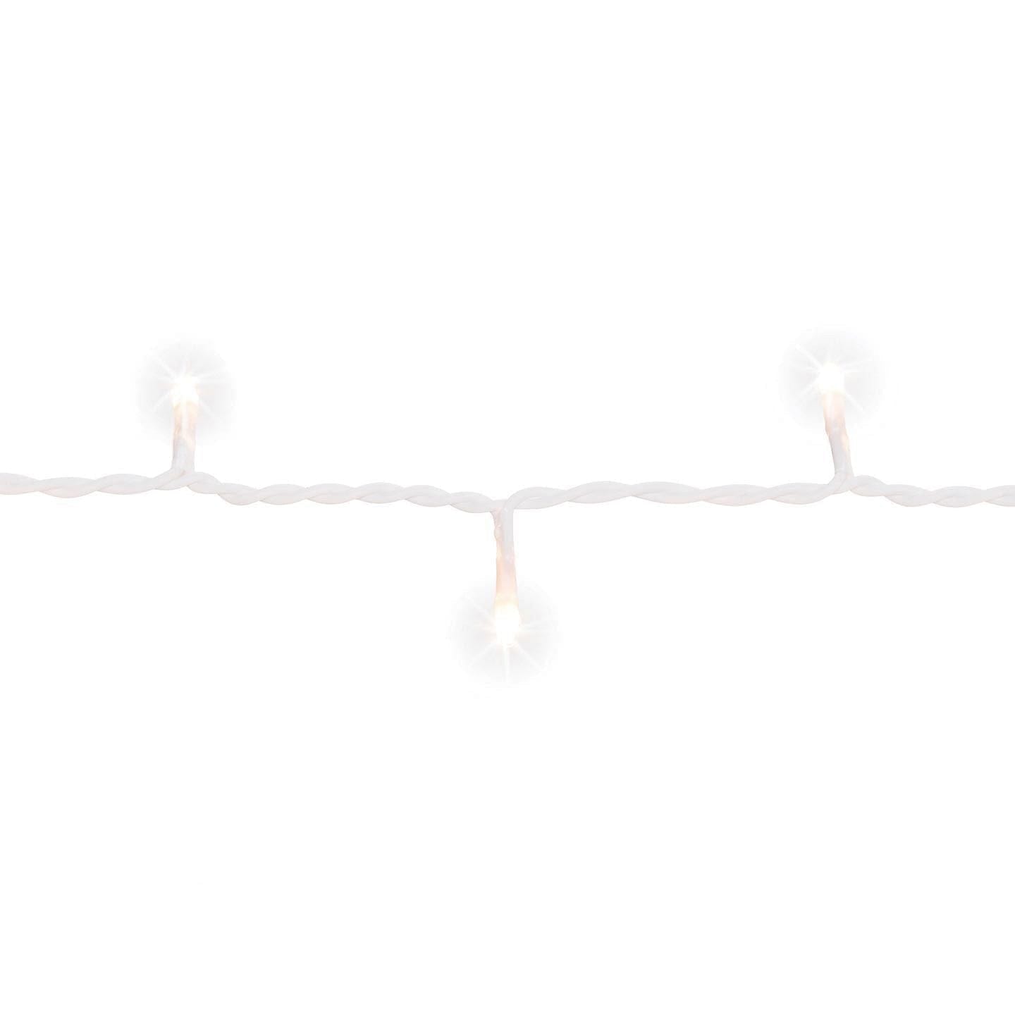 20 White Rice Lights on White Cord - Shelburne Country Store