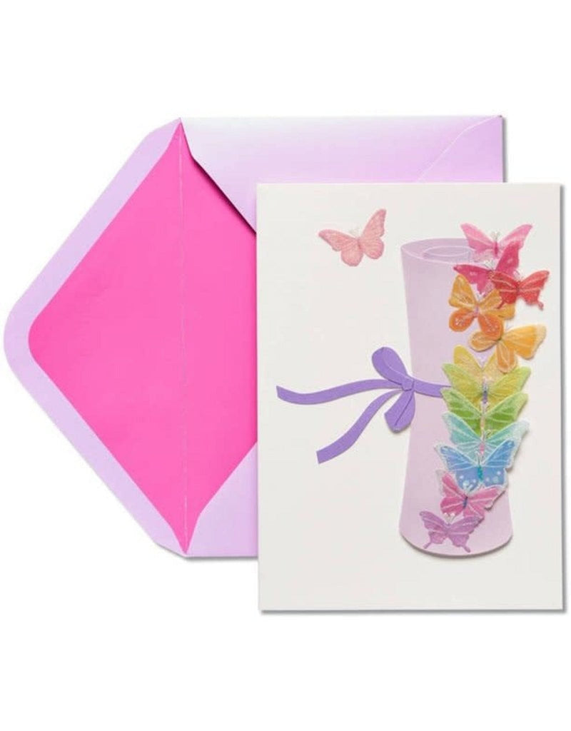 Butterfly Scroll - Graduation Card - Shelburne Country Store