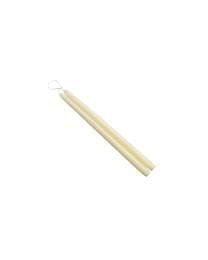 Mole Hollow Half Sized Taper Pair (Off White) - - Shelburne Country Store