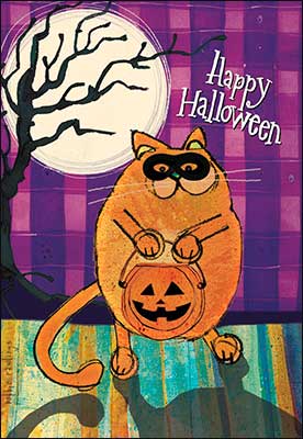 Fun Tricks Sweet Treats Halloween Card - Shelburne Country Store
