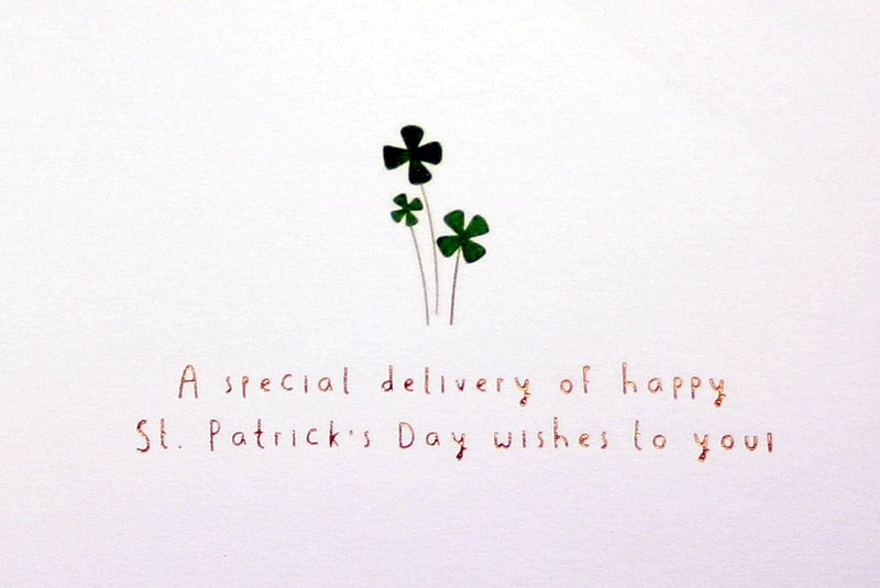 Shamrock Cart St. Patrick's Day Card - Shelburne Country Store