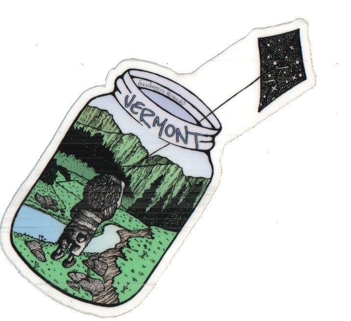 Kite Jar - Printed Sticker - Shelburne Country Store