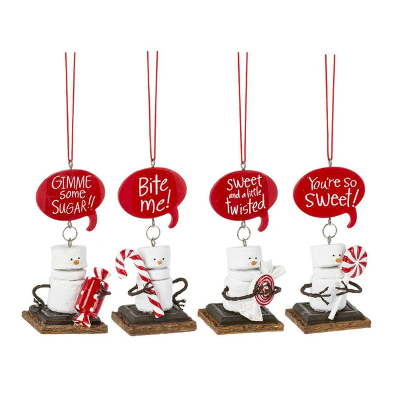 Toasted S'mores Candy Ornament -  Lollypop - Shelburne Country Store