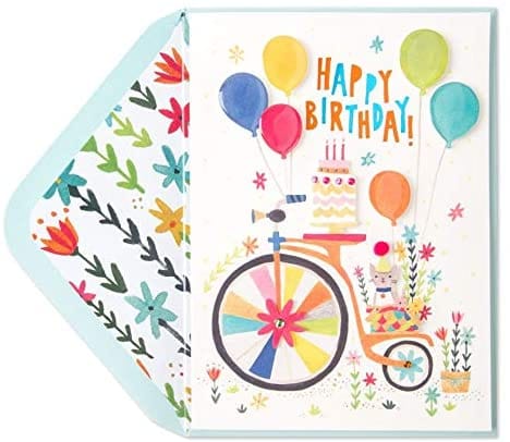 Balloon Bike - Birthday Card - Shelburne Country Store