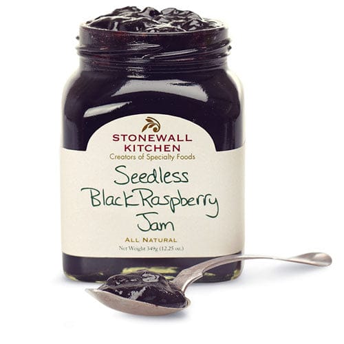 Stonewall Kitchen Seedless Black Raspberry Jam  - 12.25 oz jar - Shelburne Country Store