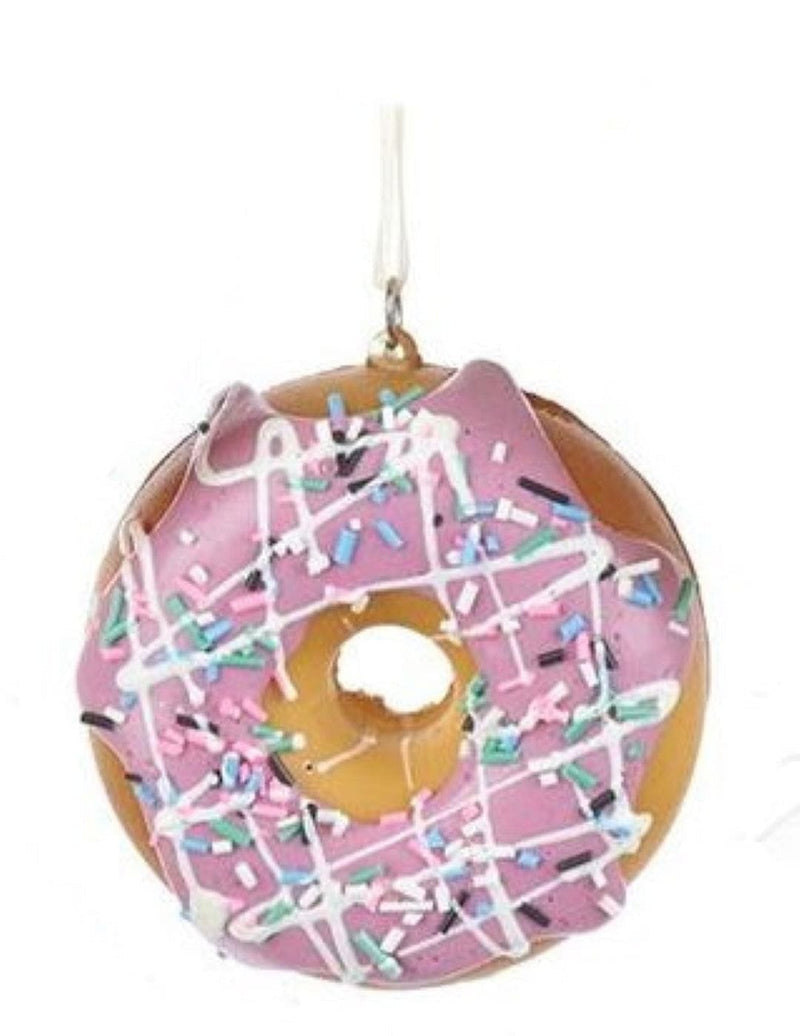 Foam Donut Ornament -  Vanilla with Maple - Shelburne Country Store