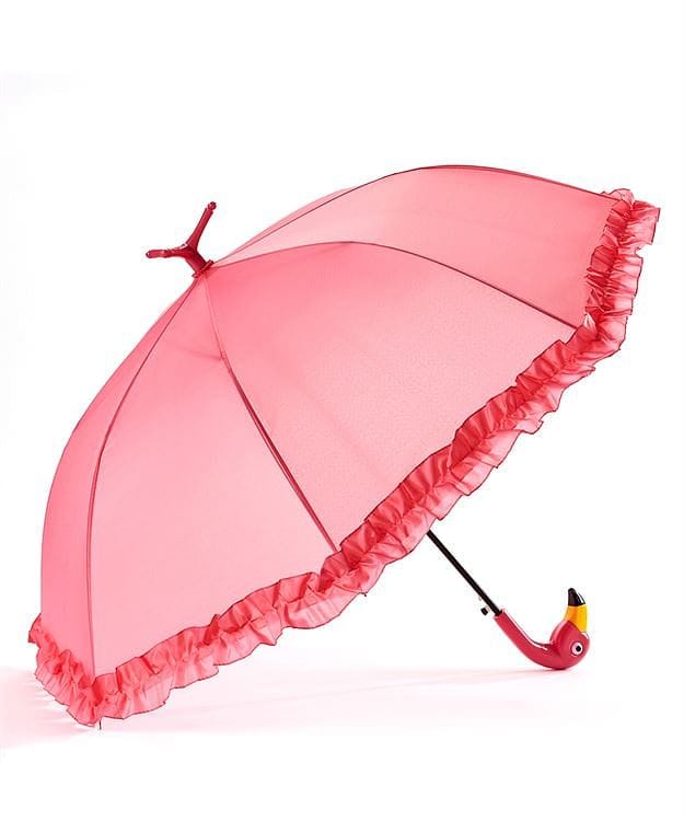 Pink Flamingo Design Umbrella - Shelburne Country Store