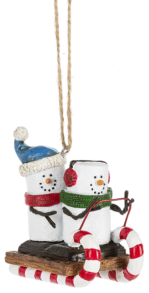 S'mores on Toboggan Ornament - Shelburne Country Store