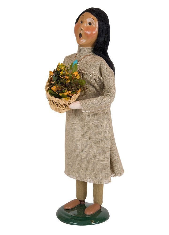 Native American Woman Figurine - Shelburne Country Store