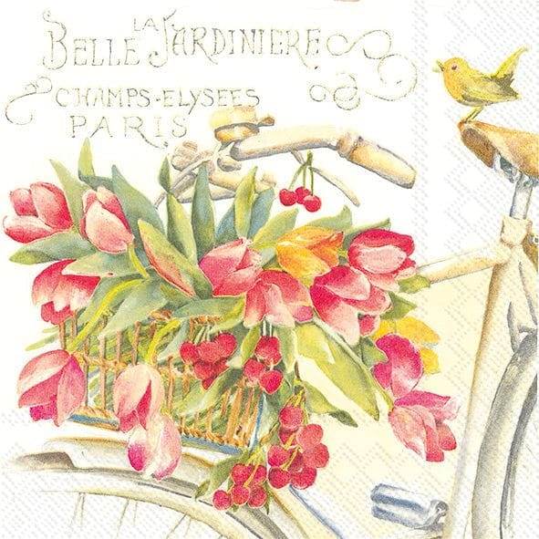Belle La Jardiniere Cocktail Napkin - Shelburne Country Store