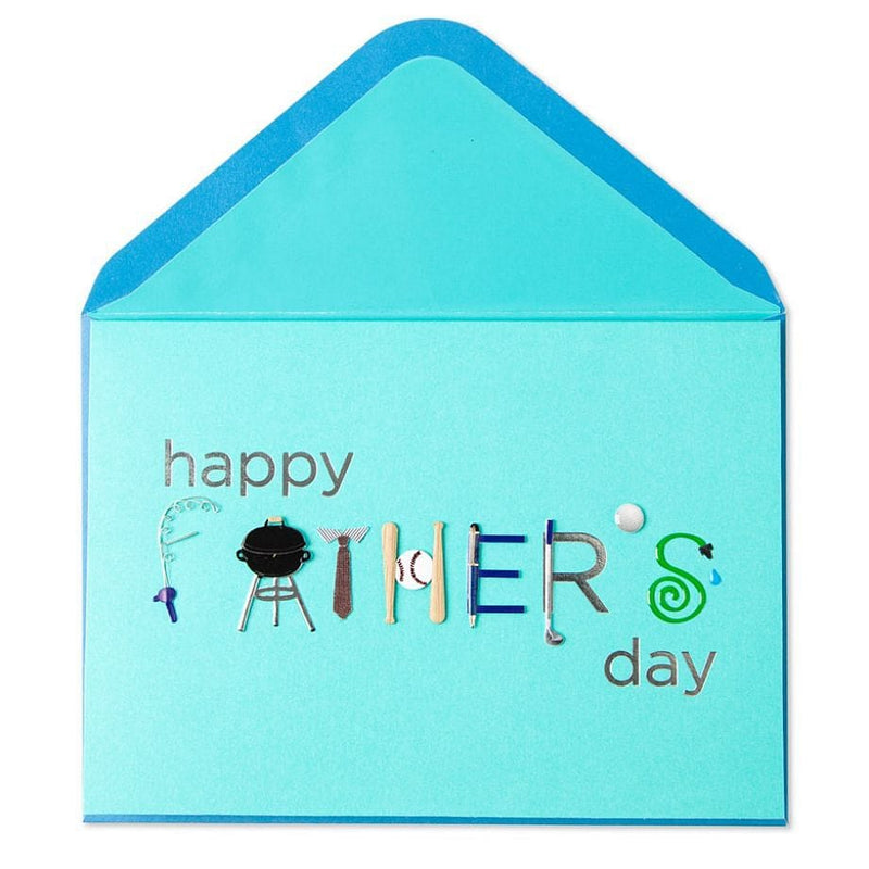 Handmade Father's Day Typography Father's Day Card - Shelburne Country Store