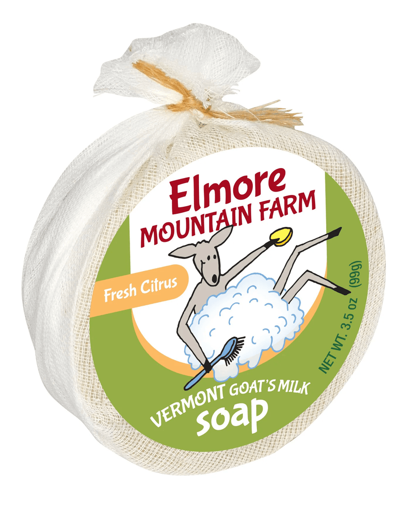 Elmore Mountain Farm Goat's Milk Soap - Fresh Citrus - Shelburne Country Store