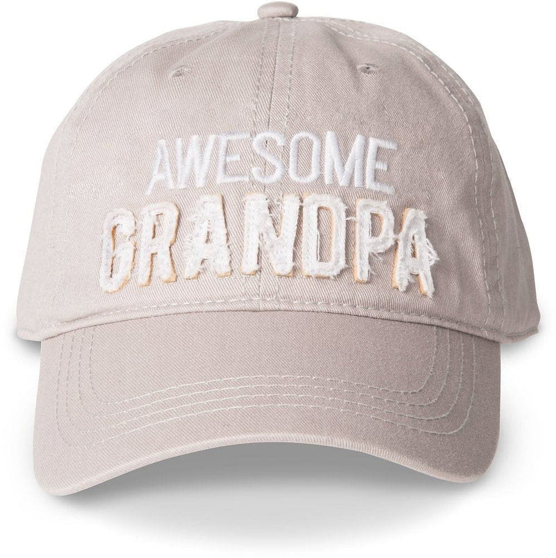 Awesome Grandpa Grey  Adjustable Hat - Shelburne Country Store