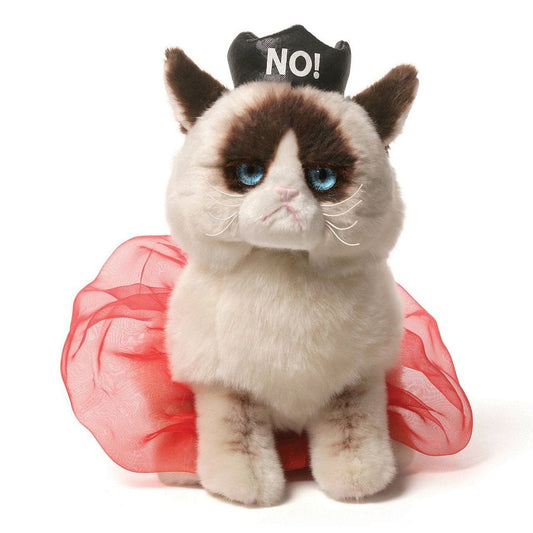 Grumpy Cat Queen No Stuffed Animal Plush, 9 inch - Shelburne Country Store
