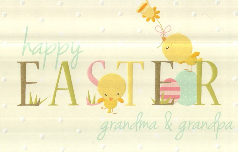 Happy Easter Grandma & Grandpa Easter Card - Shelburne Country Store