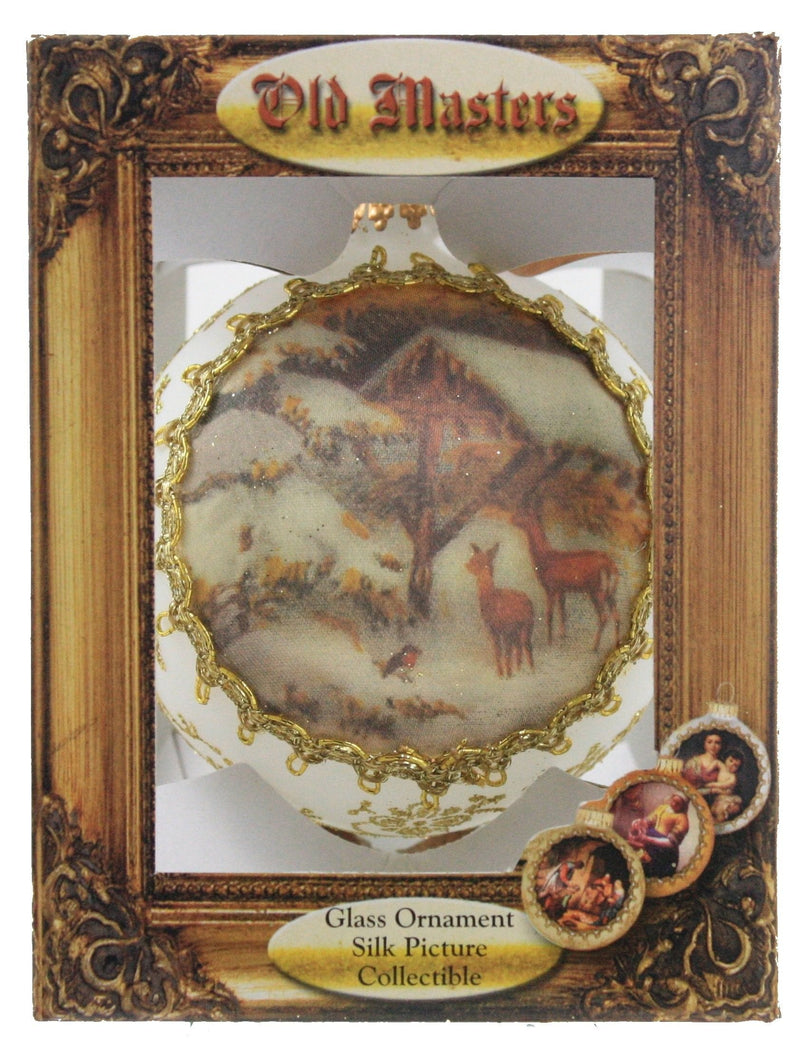 Krebs Masters on Silk 2020 Ornament -  Winter Tranquility - Shelburne Country Store