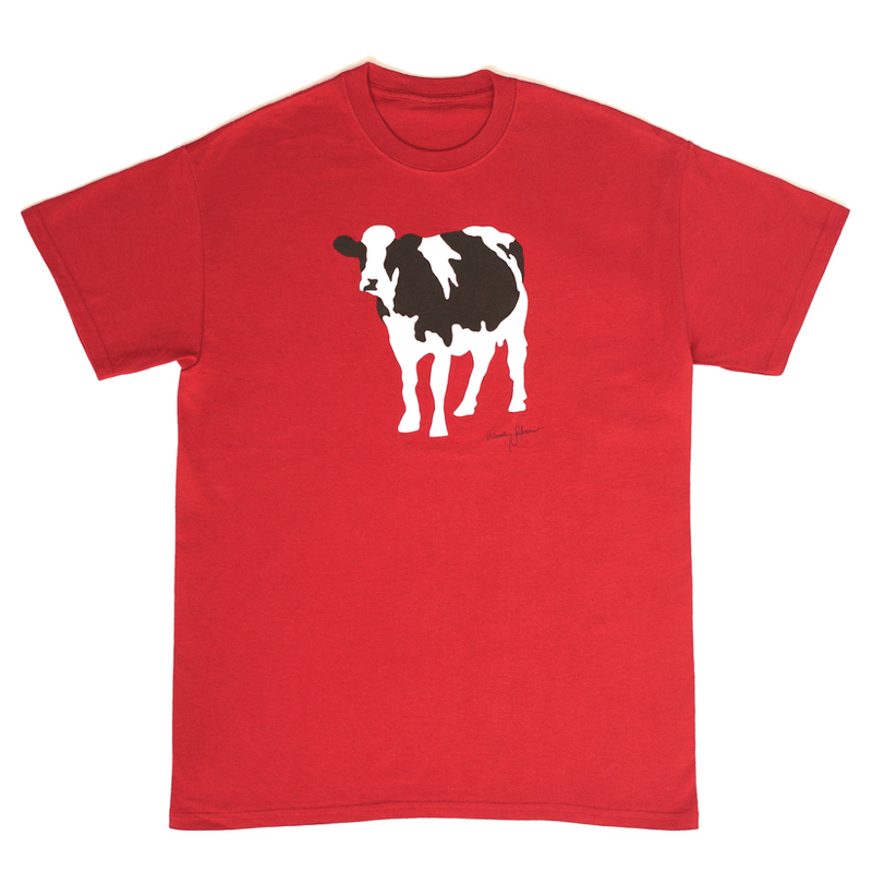 Woody Jackson - Rubin's Cow Red T-shirt - - Shelburne Country Store