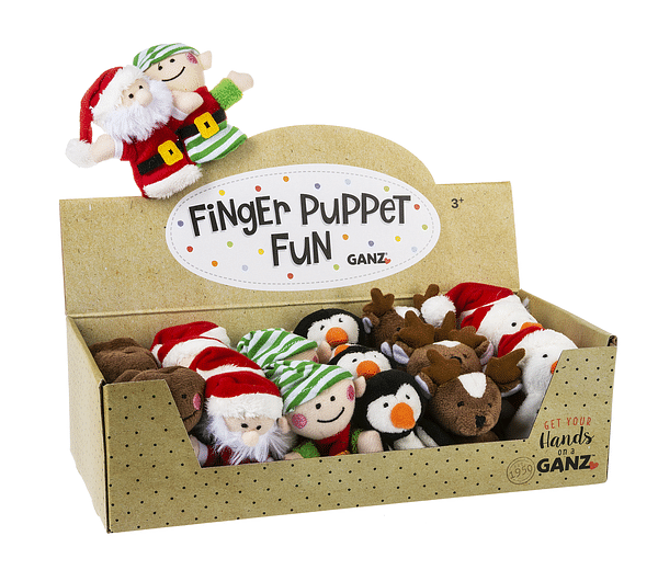 Holiday Finger Puppet - - Shelburne Country Store