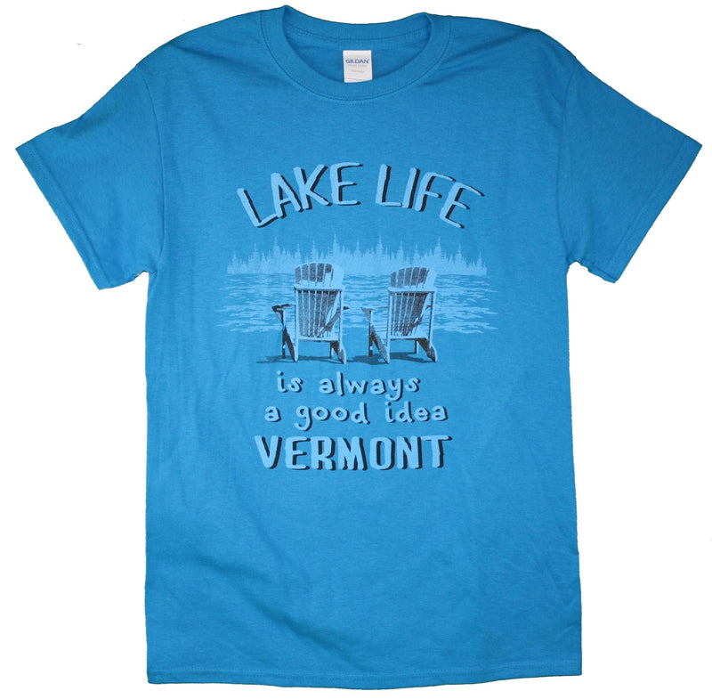 Vermont Lake Life T-Shirt - - Shelburne Country Store