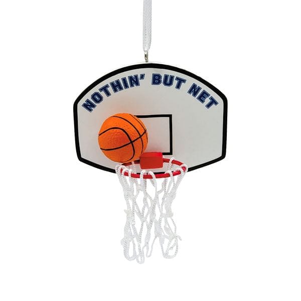 Nothin' But Net Basketball Ornament - Shelburne Country Store