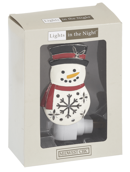 Snowman Night Light - Shelburne Country Store