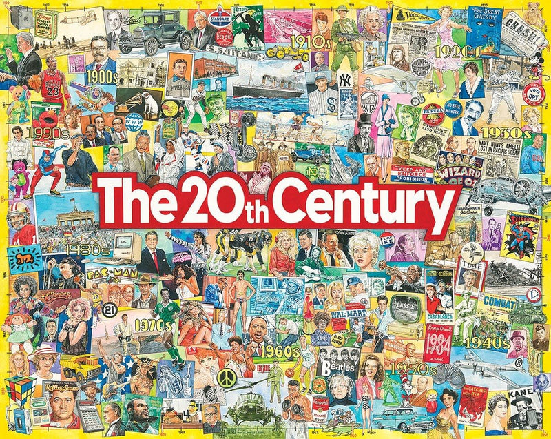 The 20th Century - 1000 Piece Jigsaw Puzzle - Shelburne Country Store