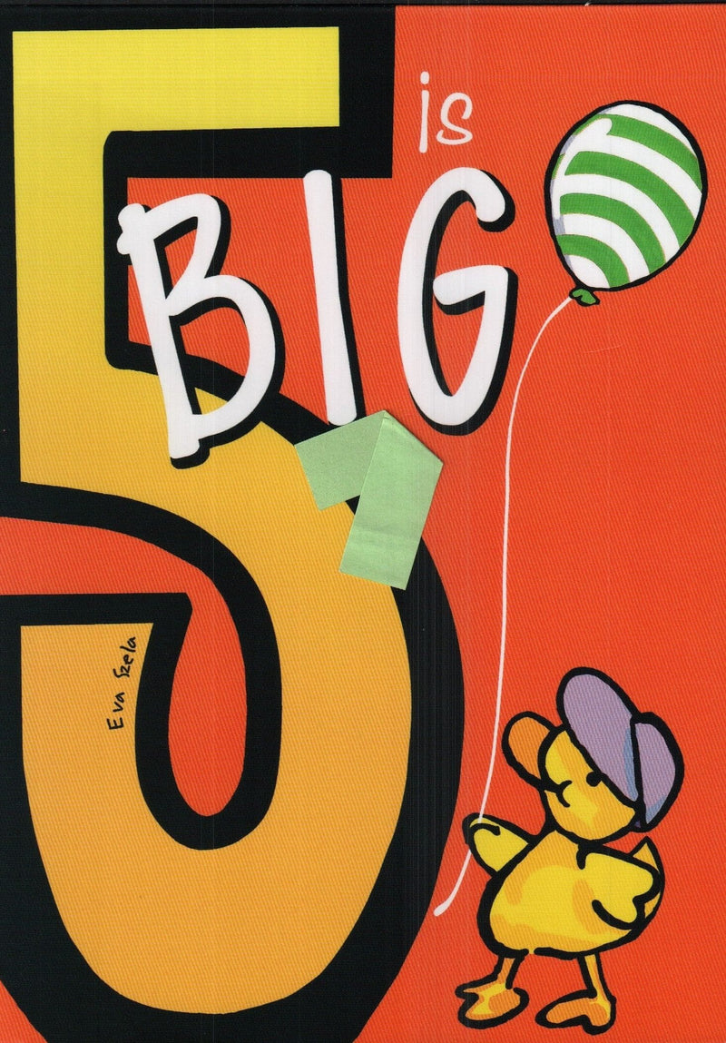 5 Is Big Birthday Card - Shelburne Country Store