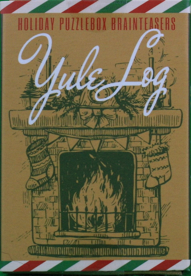 Holiday Puzzlebox Brainteaser - Yule Log - Shelburne Country Store