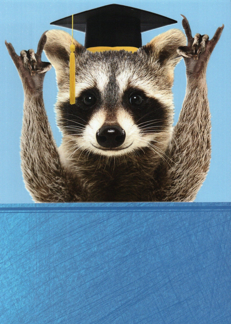 Rockin Raccoon Graduation Card - Shelburne Country Store