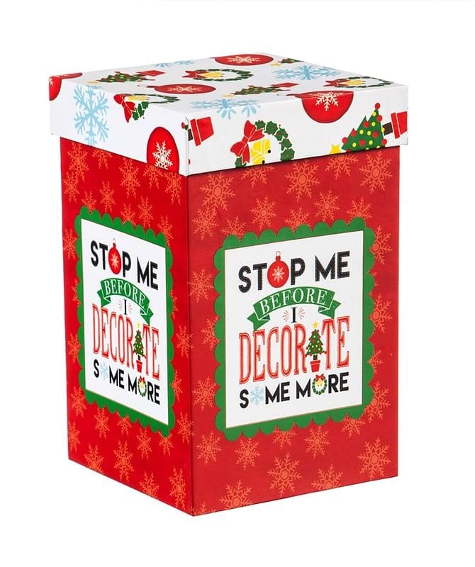 Ceramic Travel Cup, 17 oz. with Gift Box - Stop Me From Decorating - Shelburne Country Store