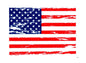 Distressed USA Flag - Sticker - Shelburne Country Store