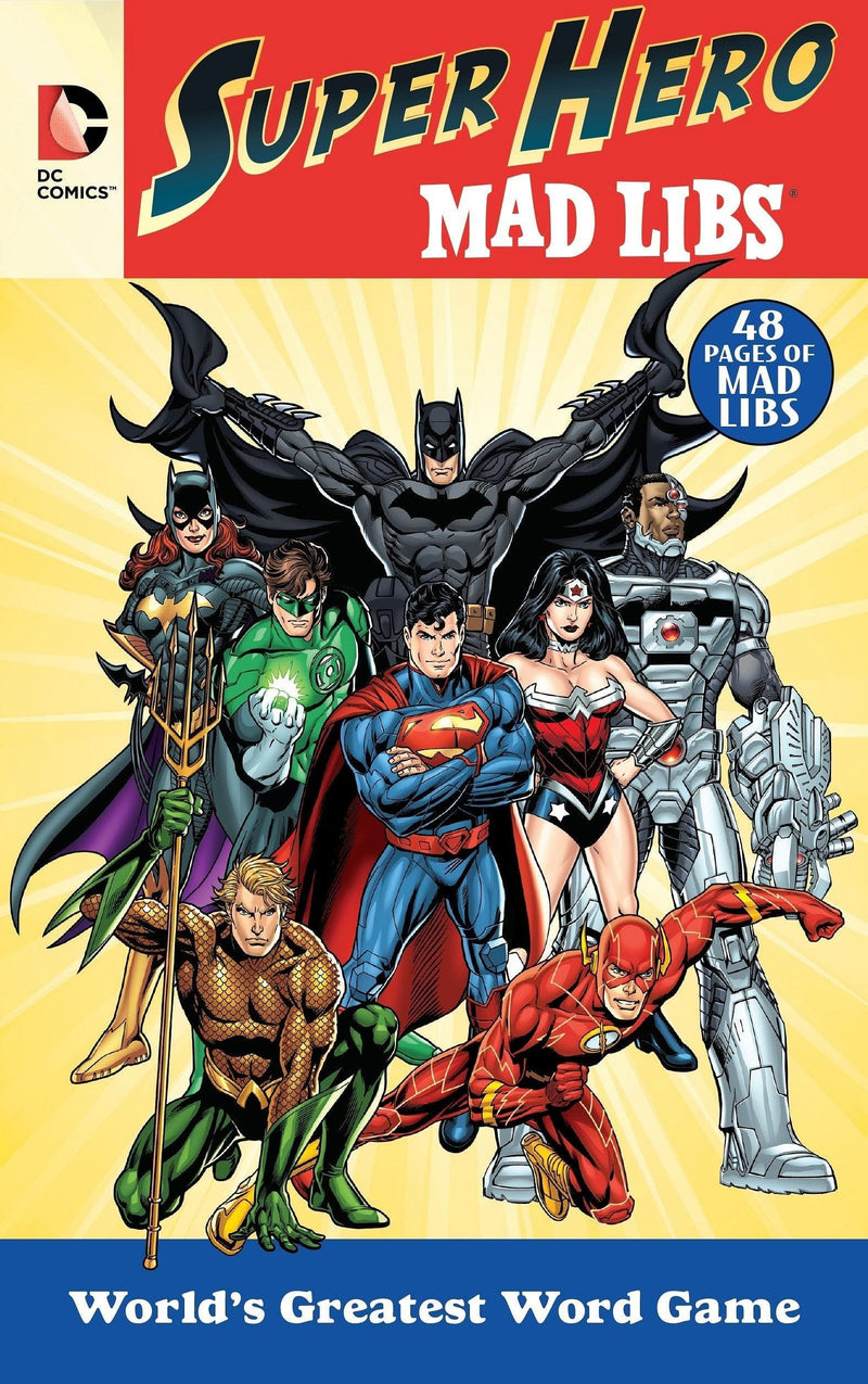DC Comics Super Hero Mad Libs - Shelburne Country Store